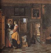 Pieter de Hooch The linen cupboard oil painting picture wholesale